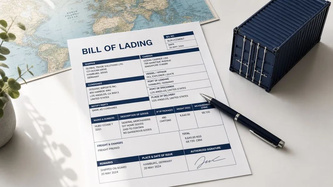 Bill of Lading: What It Is and How to Track Your Cargo